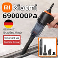 Xiaomi 690000Pa Wireless Car Vacuum Cleaner 120W 1200mah High-power Vacuum Cordless Handheld Auto Portabale Vacuum Cleaner
